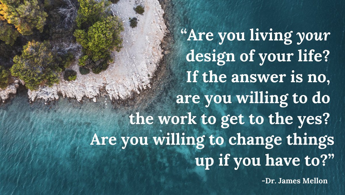 gtclive's tweet photo. “Are you living your design of your life? If the answer is no, are you willing to do the work to get to the yes? Are you willing to change things up if you have to?” https://t.co/vDcPgnMkzO