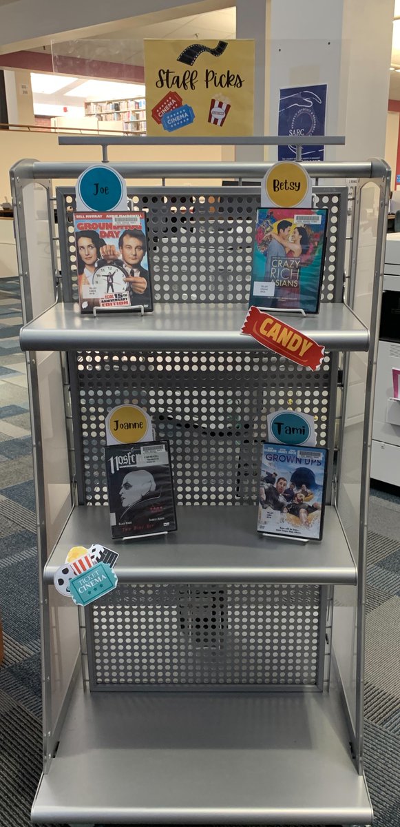 STLCCLibraries's tweet photo. Did you know we have several DVD's in our collection that can be checked out by current students, faculty, &amp; staff? All you need is your student or staff ID Card or a government issued Photo ID. 
Some of the FP staff favorites are pictured below. #DVD #library #circulating #staff https://t.co/AcWNJ8N4Lz