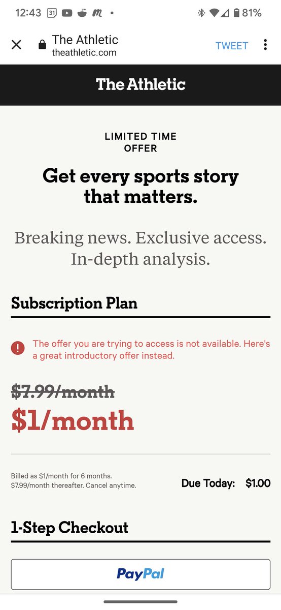 karnjohal's tweet photo. A literal bait and switch?!  #DecliningStandards https://t.co/irhcF1lzQb