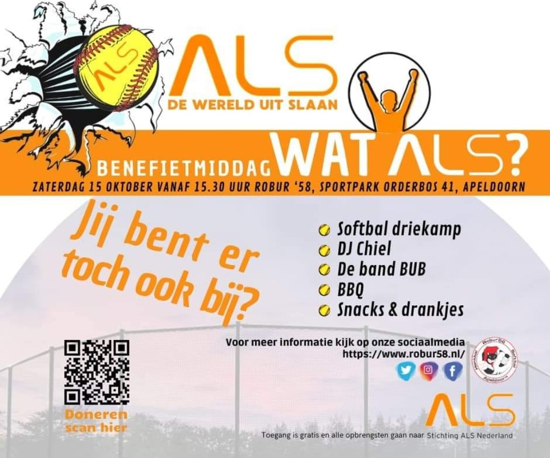 WAT ALS? .... 
Help ALS de wereld uit slaan!