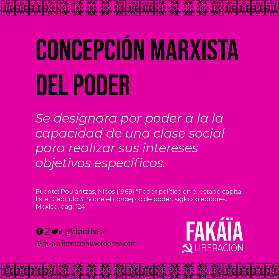 fakaialiberar's tweet photo. El marxismo es un disciplina en permanente desarrollo. Hoy presentamos algunos aspectos de la propuesta que hemos realizado sobre una concepción marxista del poder. En los próximos días estaremos compartiendo un artículo que presenta esta discusión a mayor profundidad. https://t.co/18JIZa1DcH