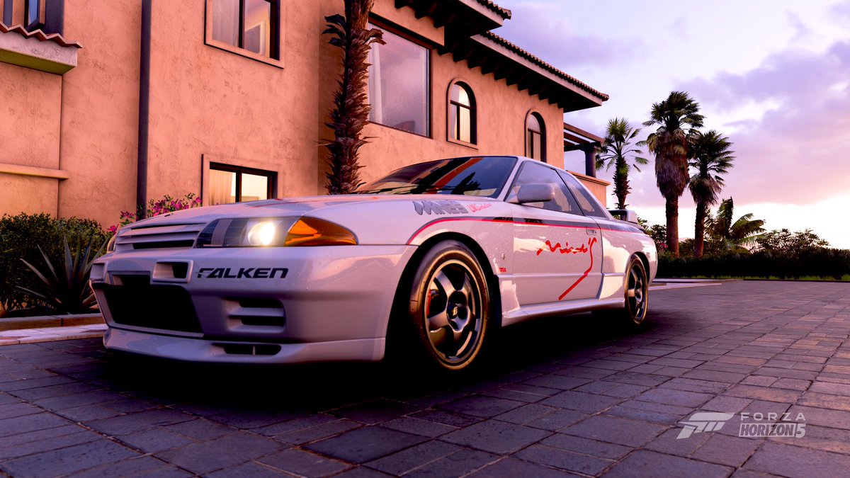 mad_officially's tweet photo. #ForzaHorizon5 #XboxShare #Nissan #Skyline #GTR #MinesMotorSports 1993 Nissan skyline GTR v-spec with mines livery, share code 104 748 521 https://t.co/Qt8YUhFBQR