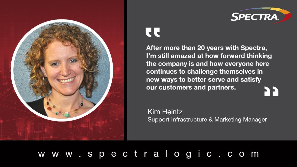 spectralogic's tweet photo. Spectra is a company that believes in putting our customers first. There's no doubt that our employees' dedication and engagement are #whyspectra has a 40-year track record in satisfying thousands of customers. See what our team members have to say here. https://t.co/gTowRZlpNw https://t.co/eEEcFE6H4R