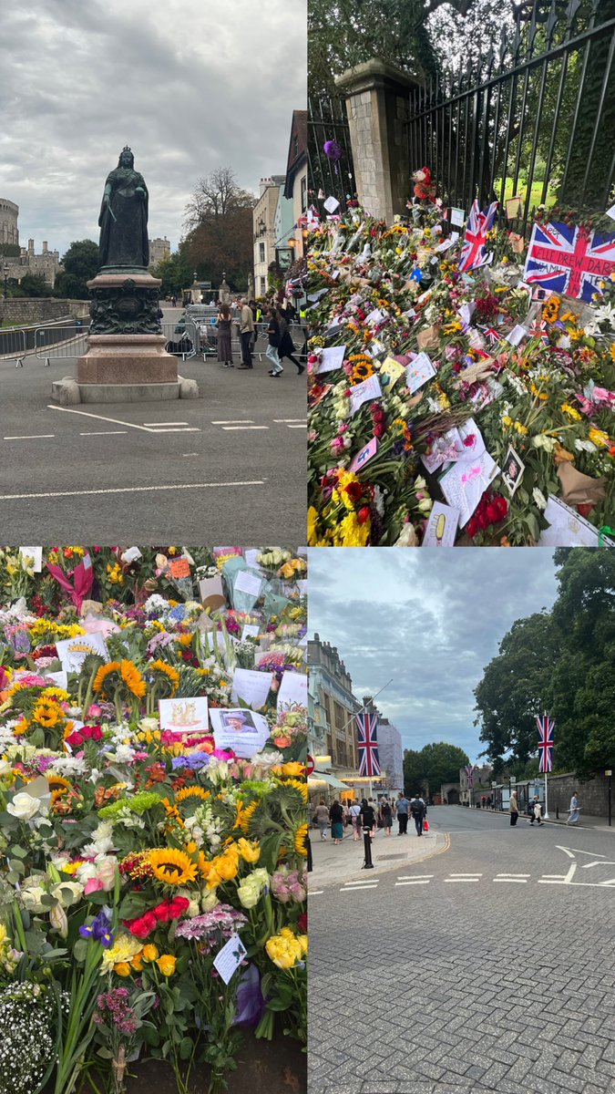 frann_X's tweet photo. Windsor this evening was amazing.. #RIPQueenElizabethII ❤️ https://t.co/pbieKpZ63G