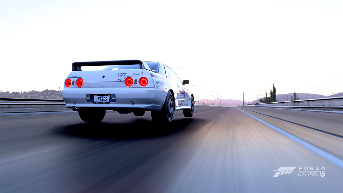 mad_officially's tweet photo. #ForzaHorizon5 #XboxShare #Nissan #Skyline #GTR #MinesMotorSports 1993 Nissan skyline GTR v-spec with mines livery, share code 104 748 521 https://t.co/Qt8YUhFBQR