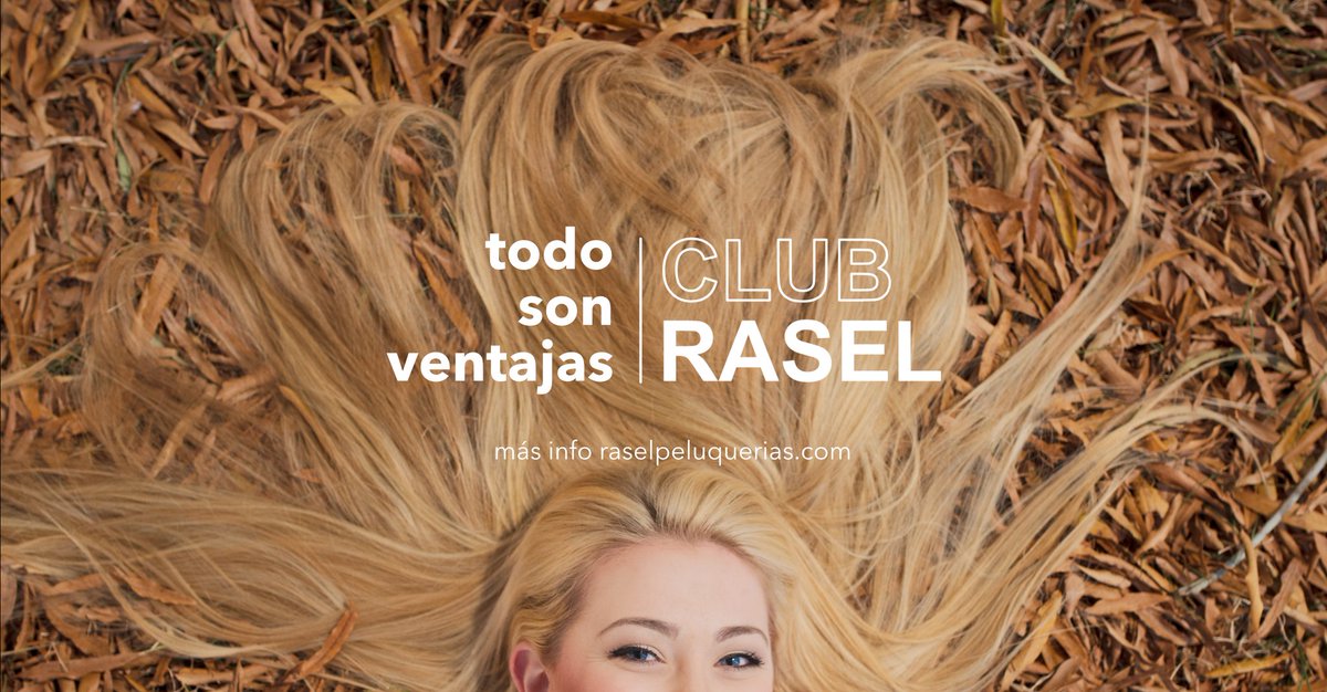raselpeluqueria's tweet photo. ¡Atención, atención! 🔔
Ser del #ClubRasel tiene muchas ventajas.🙌🏻
Hazte socio y empieza a disfutar de todas ellas y a acumular saldo a canjear en tu próximo #tratamiento, #corte o #coloracion. 💫
👉🏻Puedes registrarte en: https://t.co/frGx9pUIVO https://t.co/W5eax5WnFk