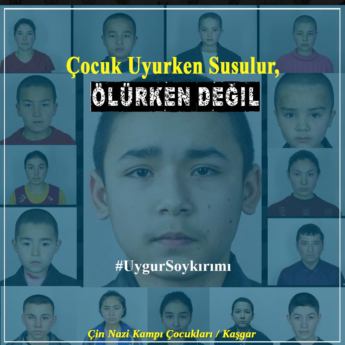 U_Hareketi's tweet photo. "En az 800 bin Uygur çocuk ailelerinden zorla koparıldı. Bu, bağımsız entelektüellerin inceleyeceği vaka çalışması ya da istatistik değil. Bunlar gerçek insanlar." 
 - Nury Türkel. https://t.co/ByKKzmkeeF