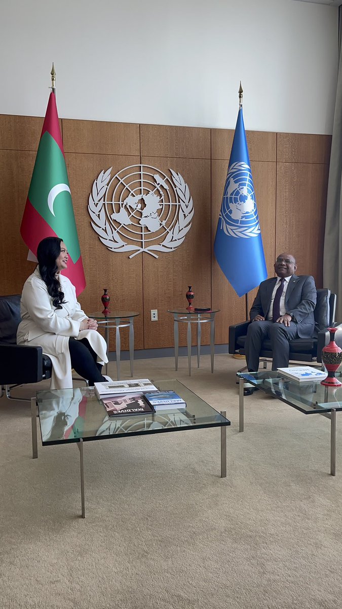 nguyen_amanda's tweet photo. Congratulations @UN_PGA @abdulla_shahid on a successful term! Thank you for listening to survivor stories and uplifting our voices. We are grateful that the historic #SurvivorsResolution passed during your term as President. https://t.co/htafLCKhQz