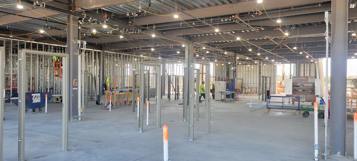 OCP_Contractors's tweet photo. Last week, some of our Toledo office employees got to tour one of our current projects, Promedica MOB!
OCP's Scope of Work on this project: Drywall, Metal studs, Acoustical ceilings, Insulation, Air barrier, Paint
#OCPContractors #DefiningTheSkyline https://t.co/VcRUGCqIwN