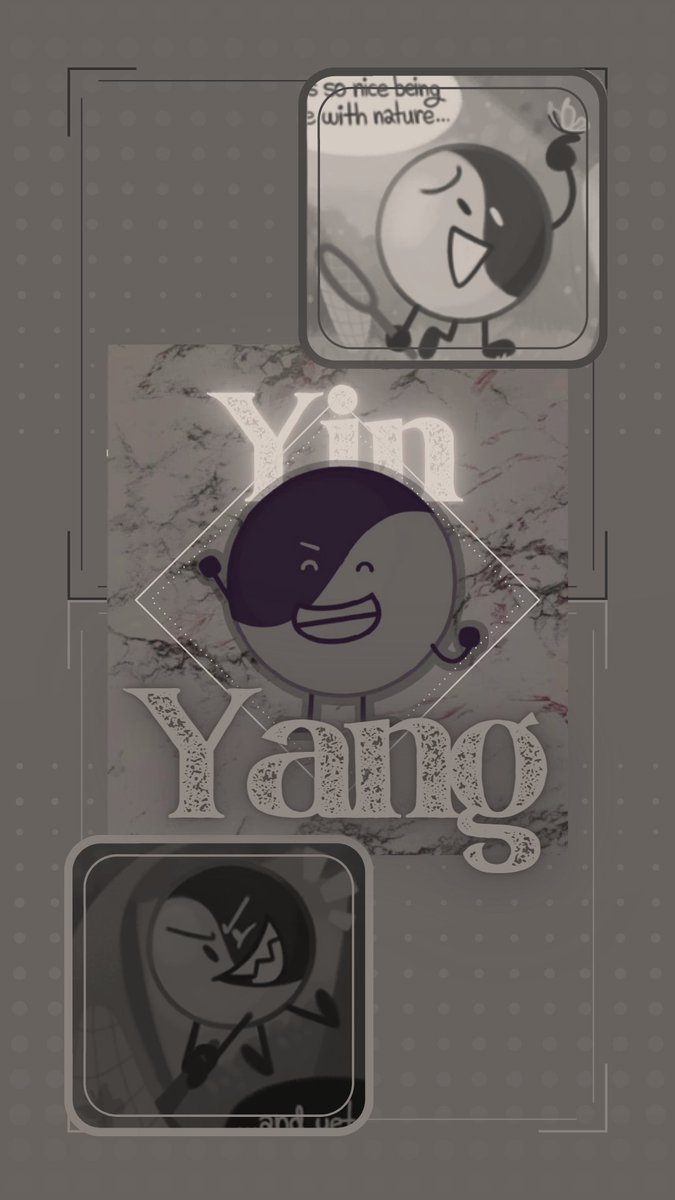 PuzzledRambling's tweet photo. omg is that yin yang from the hit show inanimate insanity

remaking all my wallpapers since i am better at making them now (i hope)

#inanimateinsanity https://t.co/EgZBc78woA