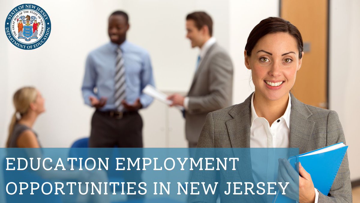 NOW LIVE: Visit the NJ Education Employment Opportunities webpage for educational employment and career opportunities statewide: bit.ly/3BzcS9e #NJDOEmploymentOpportunities