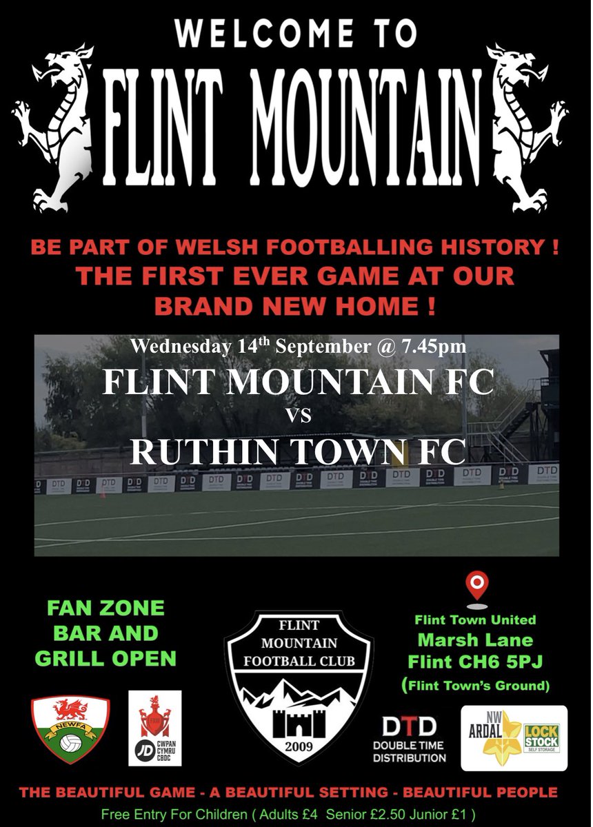 festalerd's tweet photo. @RuthinTownFC @Flint_Mountain @FTUWomen @FlintTownFC @TomiCaws @ManiaWelsh @ArdalNorthern @CymruLeagues https://t.co/PXHXELGoX1