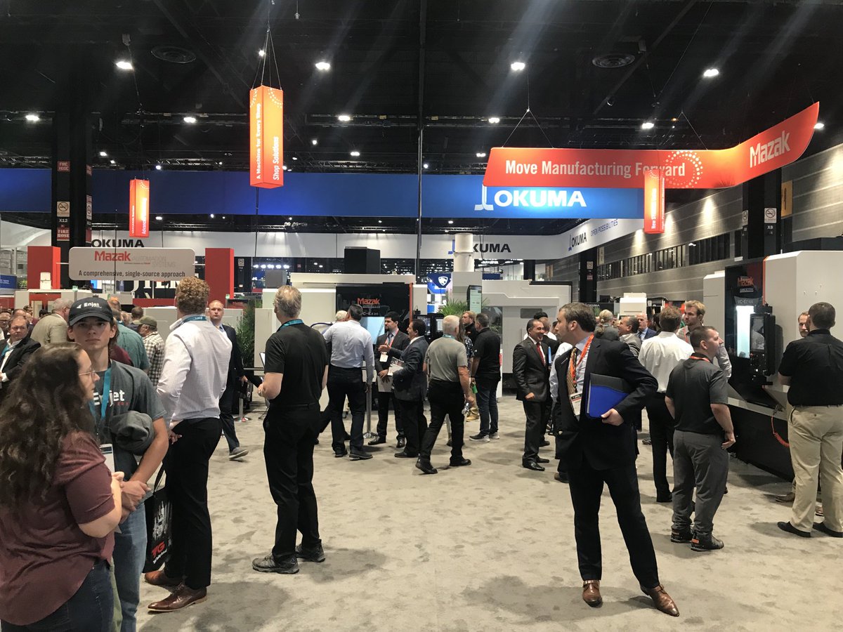 Magicwandmedia_'s tweet photo. The second half is going strong ⁦@IMTSchicago⁩ at ⁦@McCormick_Place⁩ #networking #meeting #tradeshow #manufacturingshow #activitesinfullswing https://t.co/0Z8gwJcb44