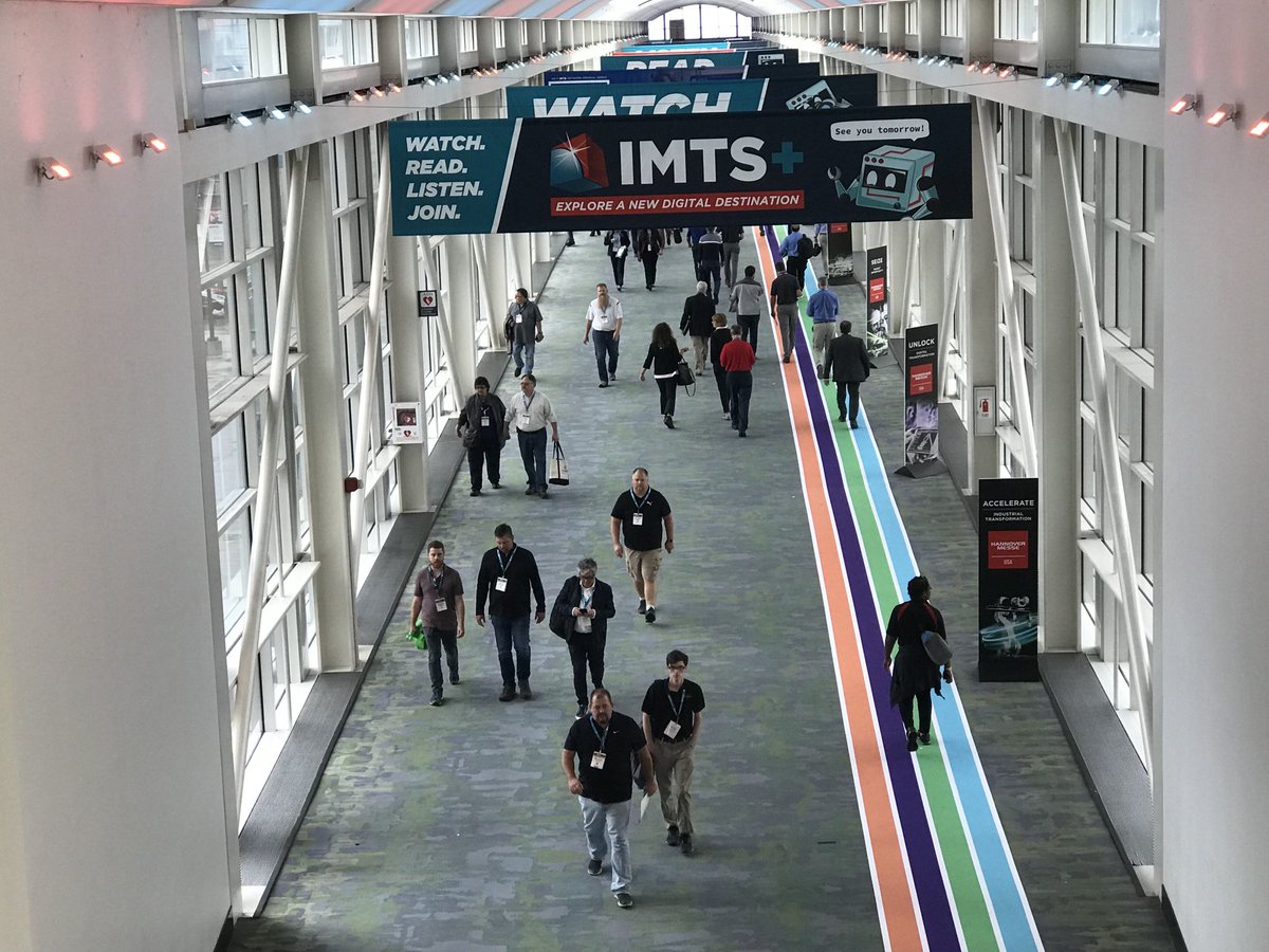 Magicwandmedia_'s tweet photo. The second half is going strong ⁦@IMTSchicago⁩ at ⁦@McCormick_Place⁩ #networking #meeting #tradeshow #manufacturingshow #activitesinfullswing https://t.co/0Z8gwJcb44