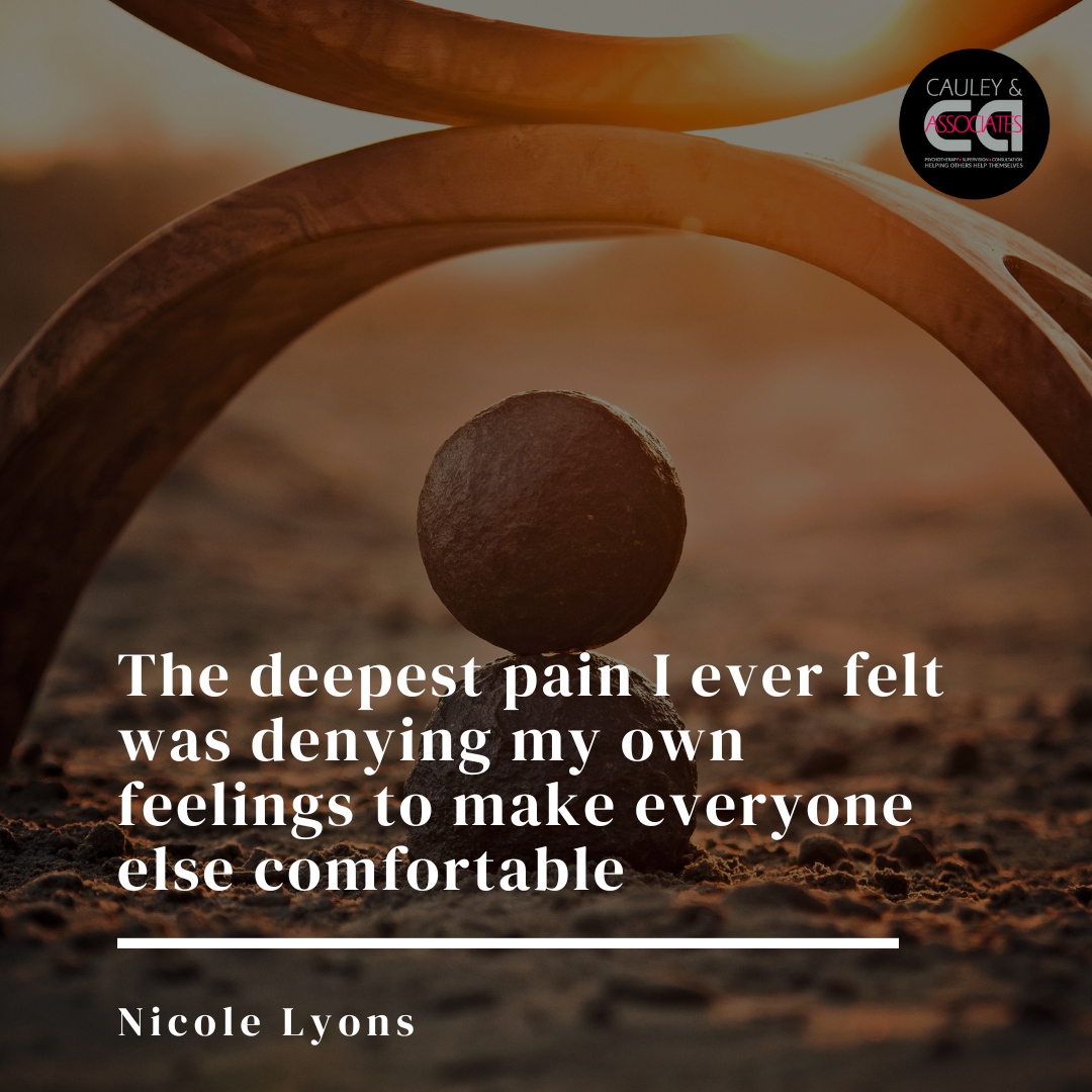cauleyassociate's tweet photo. I get it, we all want to be liked and accepted. 

We don't want to rock the boat or make anyone uncomfortable. 

So we stuff our feelings down, deny them, and pretend everything is fine. But here's the thing: that doesn't work. ⬅

It might seem like it's working in the moment... https://t.co/3TR6eQcTw2