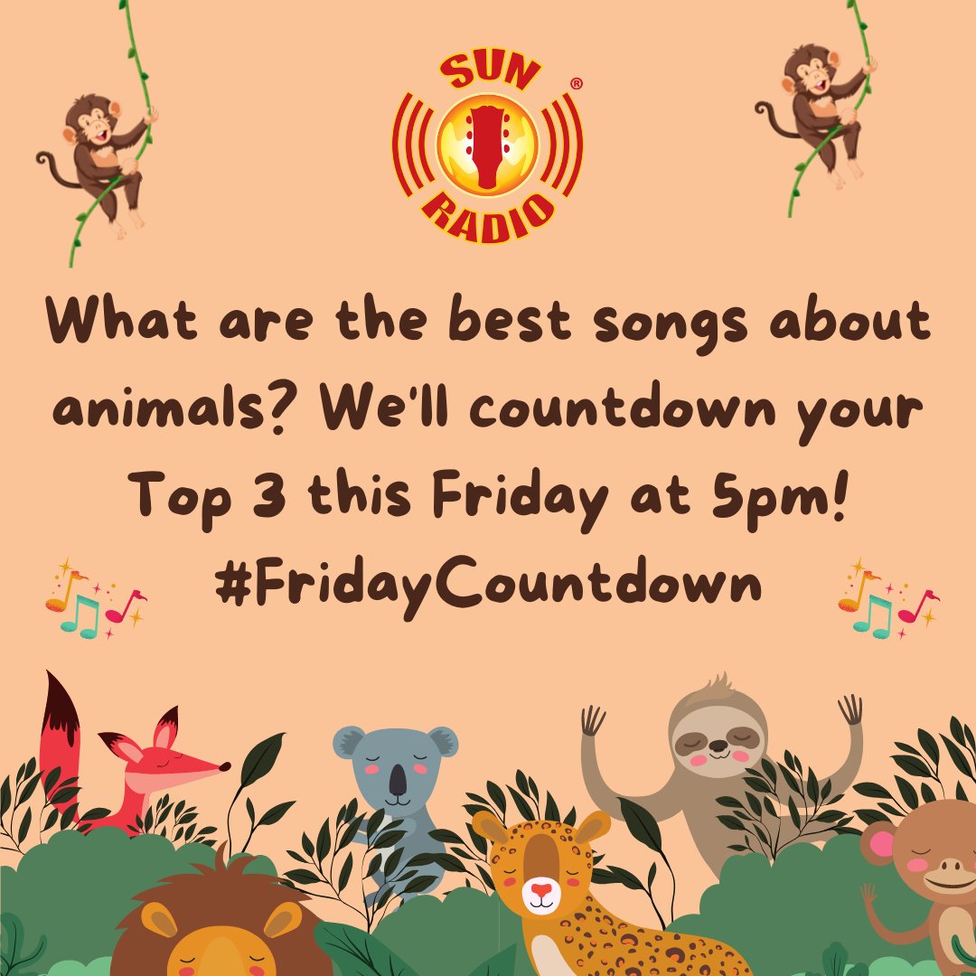 SunRadioTX's tweet photo. Comment ๐ #FridayCountdown #SunRadio https://t.co/tbY4NGWyy5
