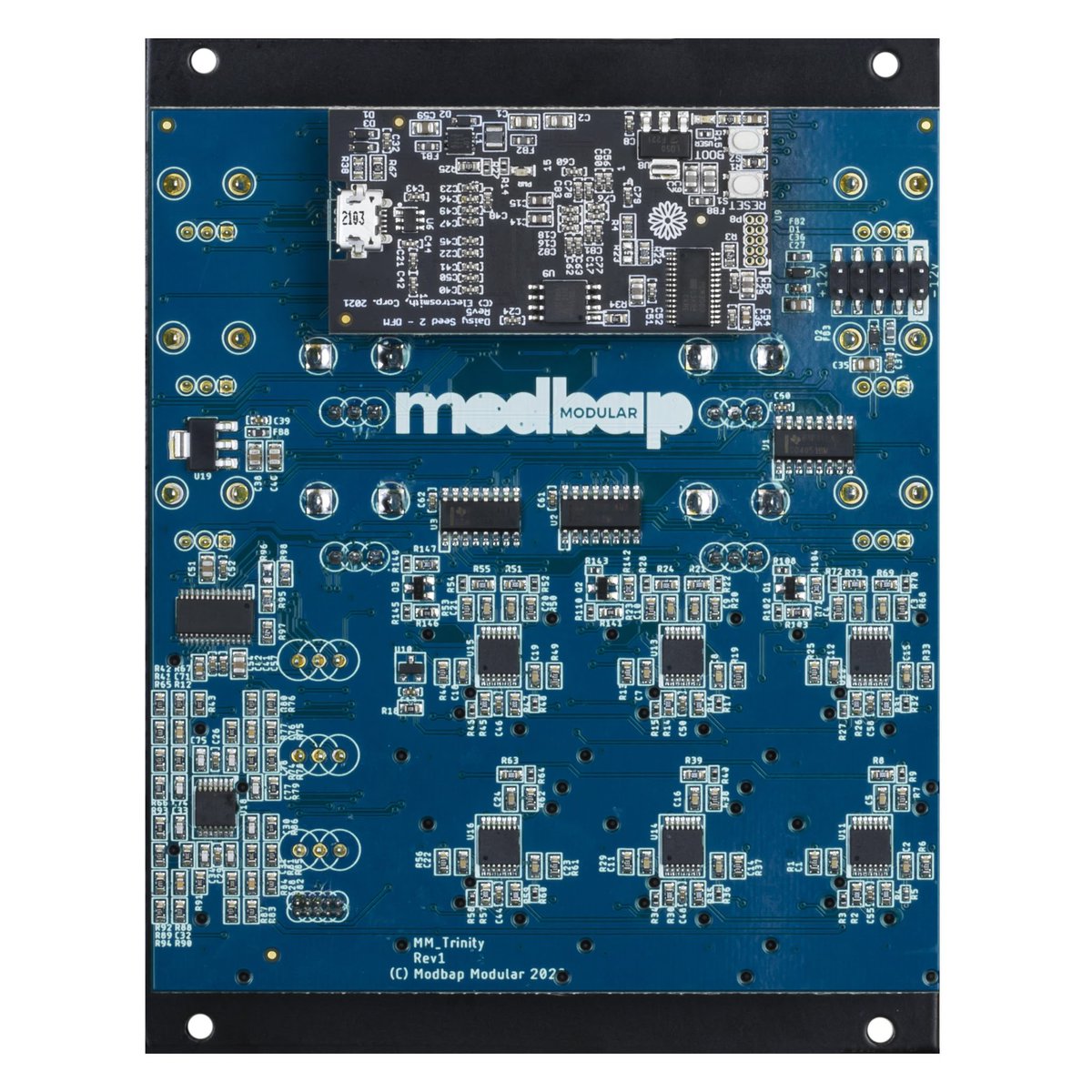 audiomusicadigi's tweet photo. Modbap Modular presentó Trinity @ModbapOfficial @knobcon #audiomusicadigital #audio #musica #sonido #modbapmodular #trinity #eurorack #modulo #baterias #knobcon https://t.co/KYhxCKSrAP https://t.co/CvjrxDOTY4