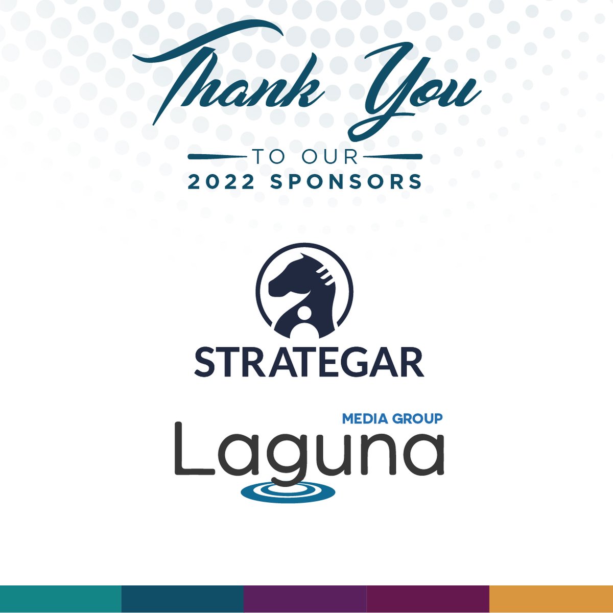 DFWH100's tweet photo. This week's Latina Living Legend and ELLA gala would not be possible without the generous support from our two in kind sponsors, @lagunamedia and  @strategar Gracias!

#LLL2022
#ELLA2022
#Womenwhoinfluence
#DFWH100 https://t.co/qc9BpnMINw