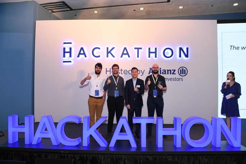 tryolabs's tweet photo. 13/ Some highlights along the way? We won the @AllianzGI hackathon in Hong Kong competing against other companies solving challenging problems with NLP. 

We got key people from Google joining a webinar we organized on #Swift and #TensorFlow! 
📹 https://t.co/smk48f0VQj https://t.co/5S0xe3RYNR