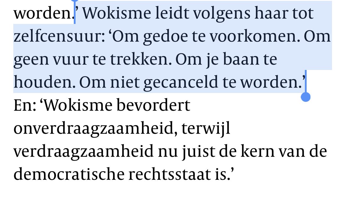 debroervanroos's tweet photo. misschien is zelfcensuur in de vorm van geen seksistische, racistische, validistische, queer- of transfobe dingen roepen niet om niet gecanceld te worden, maar om gewoon om geen nare lul te zijn. als dat te lastig voor je is ben je echt minder zelfredzaam dan je denkt. https://t.co/6LpNKm3xty