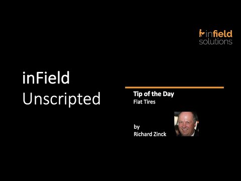 inFieldFSM's tweet photo. Watch our own Richard Zinck talk about his journey as he attempted to change a tire on his truck.  Three hours wasted, but a valuable lesson learnt.  #inFieldSolutions #BuildingiQ #ShoppeiQ https://t.co/8j3H9EESjW https://t.co/PYmeH7jOPj