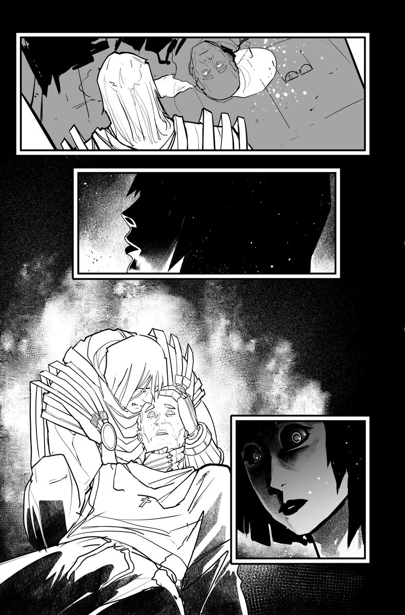 More inks from Sword of Azrael #2 