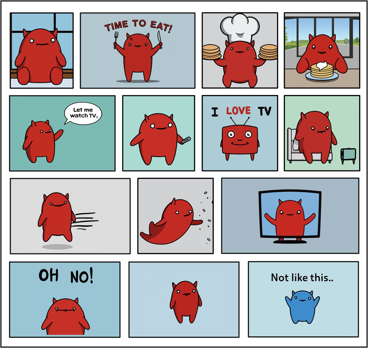 natanielruizg's tweet photo. We made the first comic fully generated by an AI using DreamBooth finetuning of Imagen at @GoogleAI. We use only 4 input images of our cute little character Anselmo (drawn by my friend @IsaArduz). (thread) 1/N
#DreamBooth #AIArt #Imagen #stablediffusion #midjourney #AIArtwork https://t.co/XiGrGSz1c6