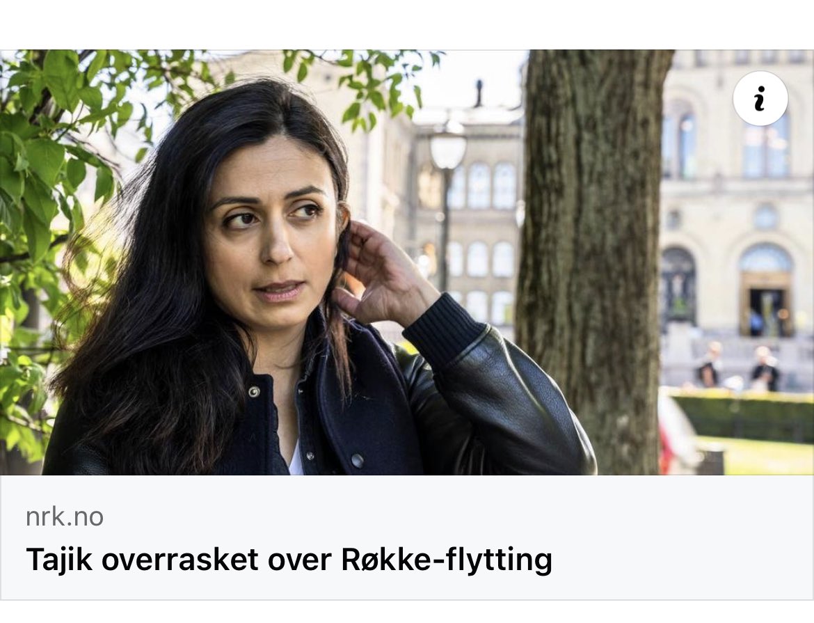 Forskjellen på Hadia og Røkke er at Røkke faktisk flytter når han melder det