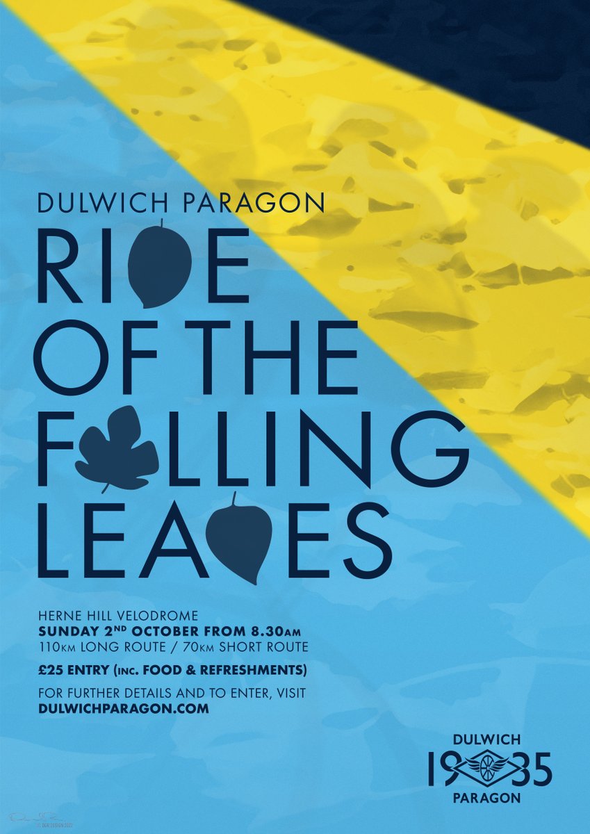 Our famous Ride of the Falling Leaves sportive is back for 2022 - and entry is now open.
Enter on RiderHQ: riderhq.com/events/p/plxdc…
