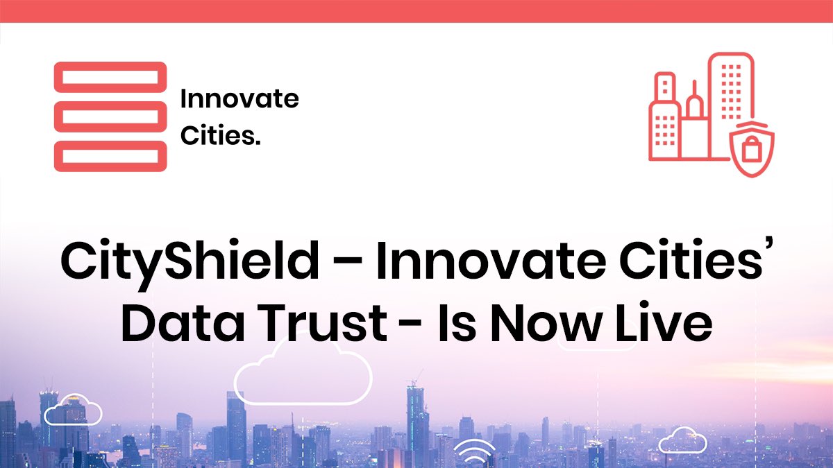 innovate_cities's tweet photo. It’s a big day at Innovate Cities - our data trust, #CityShield is now live! CityShield brings together leading Canadian technology, governance, and privacy standards - there’s no other data trust like it. Learn more at https://t.co/6hbYTmRxPA #dataforgood #smartcitiesforall https://t.co/CGl9enDFQw