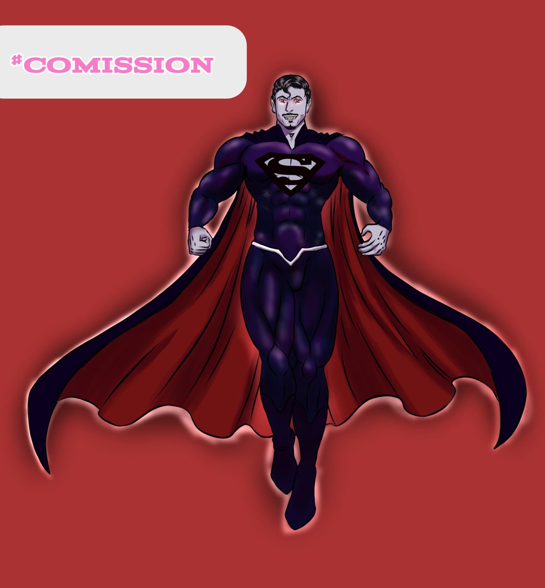Sadpearl_Inc's tweet photo. Save comission for @Zo44oNico  vampire Superman 
#firstcomission #opencommissions #comission #Superman #draw https://t.co/KxMMbA4oRW