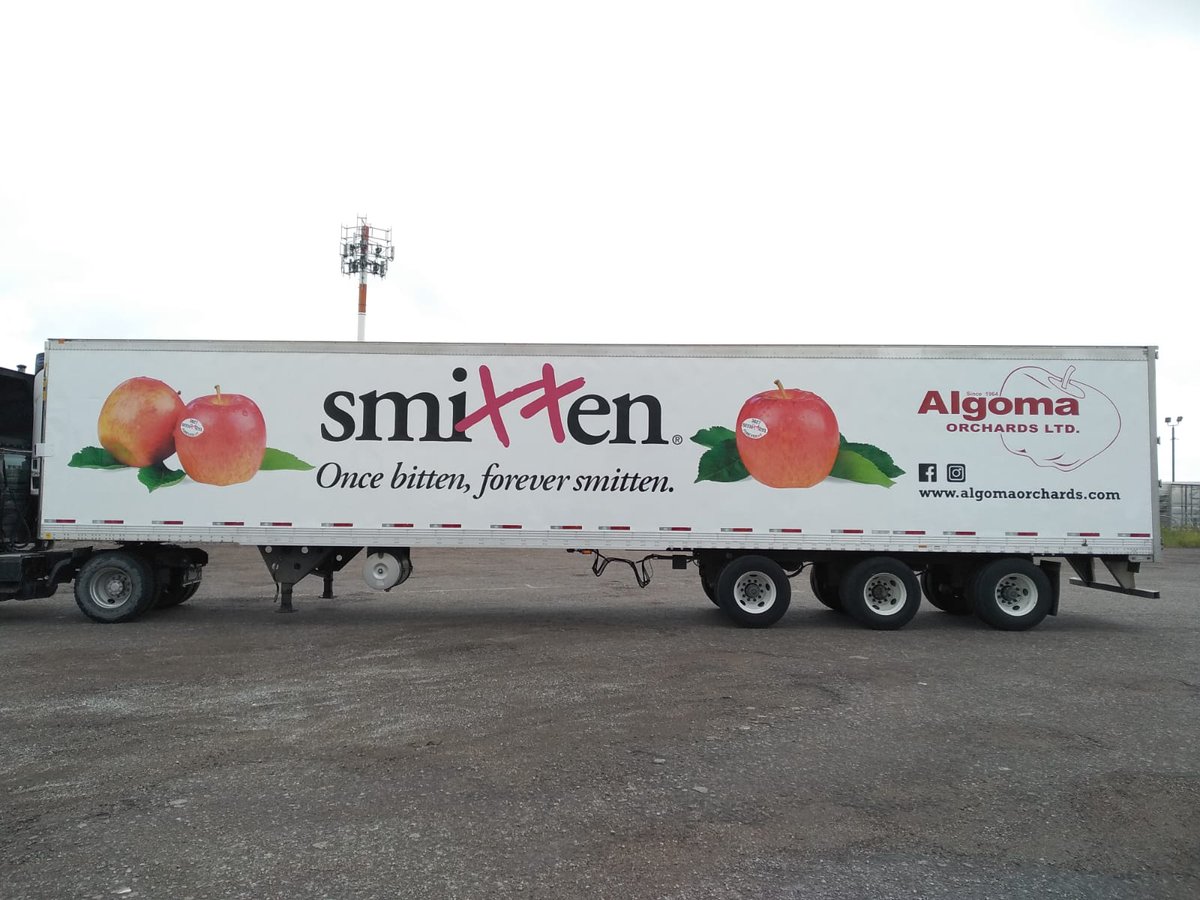 bigrigwraps's tweet photo. #JustWrapped Check out the rest of the beautiful wraps we just installed for Algoma Orchards Gourmet Market! π
#movingbillboard #webuildbrands #apples #gourmetapples #ooh #transporttruckadvertising #algomaorchards #bigrigwraps https://t.co/GBo03xYa7I