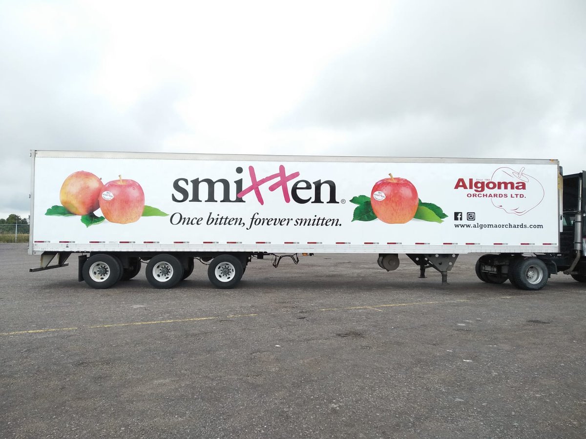 bigrigwraps's tweet photo. #JustWrapped Check out the rest of the beautiful wraps we just installed for Algoma Orchards Gourmet Market! π
#movingbillboard #webuildbrands #apples #gourmetapples #ooh #transporttruckadvertising #algomaorchards #bigrigwraps https://t.co/GBo03xYa7I