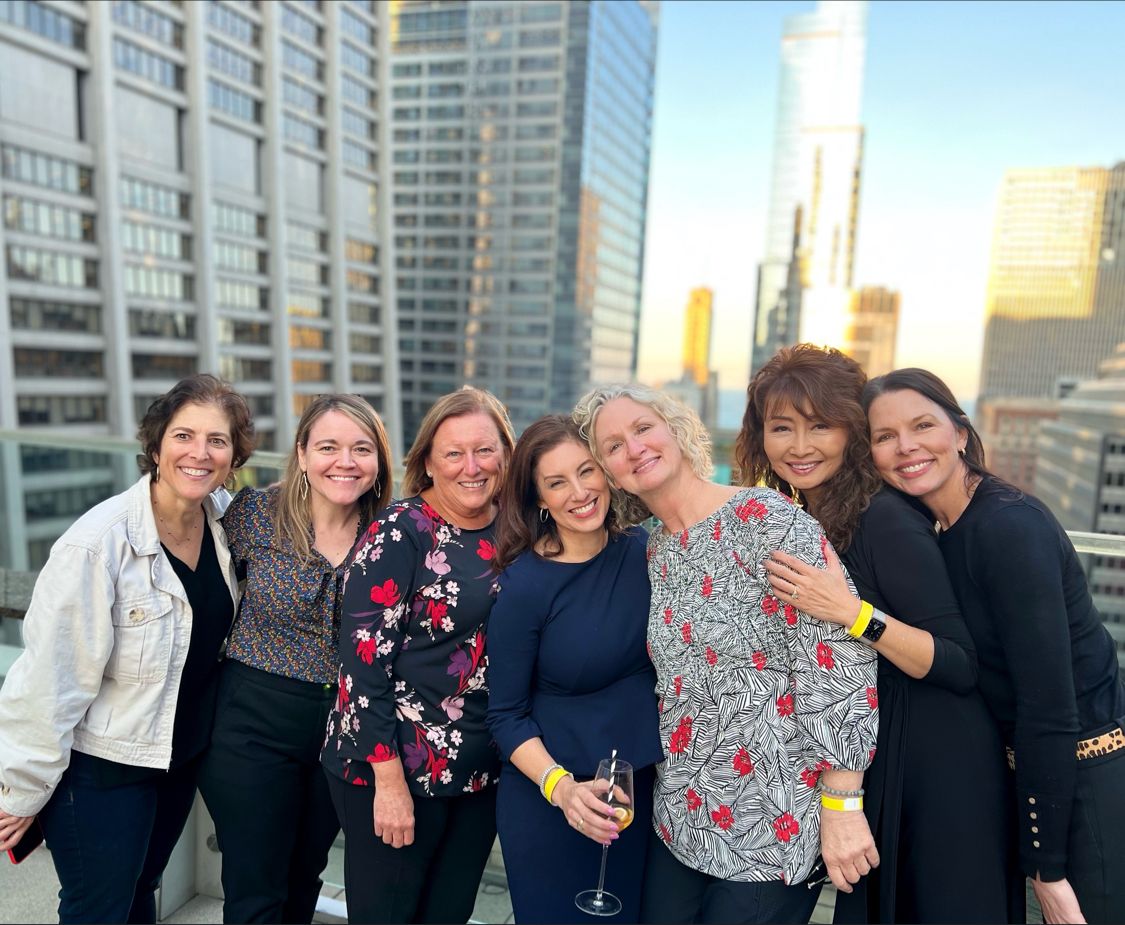 BPCExtendReach's tweet photo. Our amazing #WomenOfBridgepoint on the rooftop during the Bridgepoint Consulting and ArcLight Consulting Leadership Summit in Chicago! Their commitment to their team and passion for their work inspires us all!
#teambridgepoint #bpc #bridgepointconsulting #finance #accounting https://t.co/huxbmg63Kp