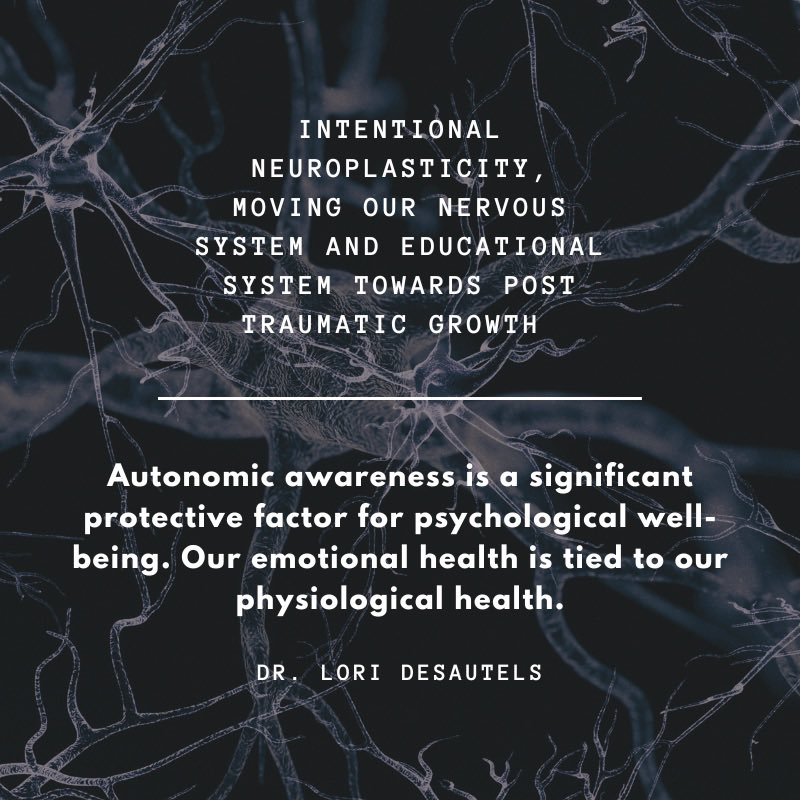 desautels_phd's tweet photo. Emotional health โก๏ธ Physiological health #emotionalhealth #physiologicalhealth #awareness #intentionalplasticity #appliededucationalneuroscience #brain #body #educator #student #connection #trauma #behavior #nervoussystem https://t.co/UMfOzR8EZV