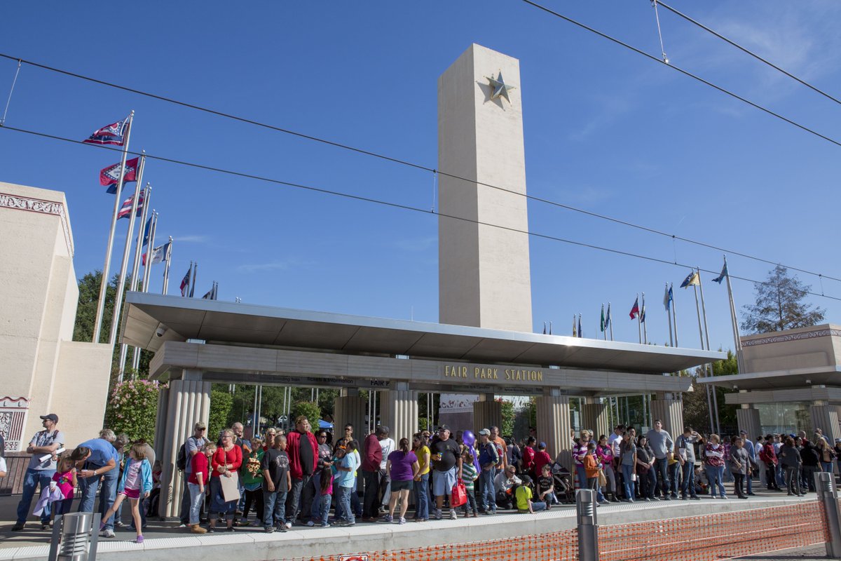 dartmedia's tweet photo. DART is your ride to Texas-sized fun at the 2022 State Fair! Skip the stress of parking and traffic and enjoy your ride from Sept. 30 through Oct. 23.
Read more on everything you need to know before you go!: https://t.co/1mNLTB2n81
#DART2StateFair https://t.co/f5dWlah1aD