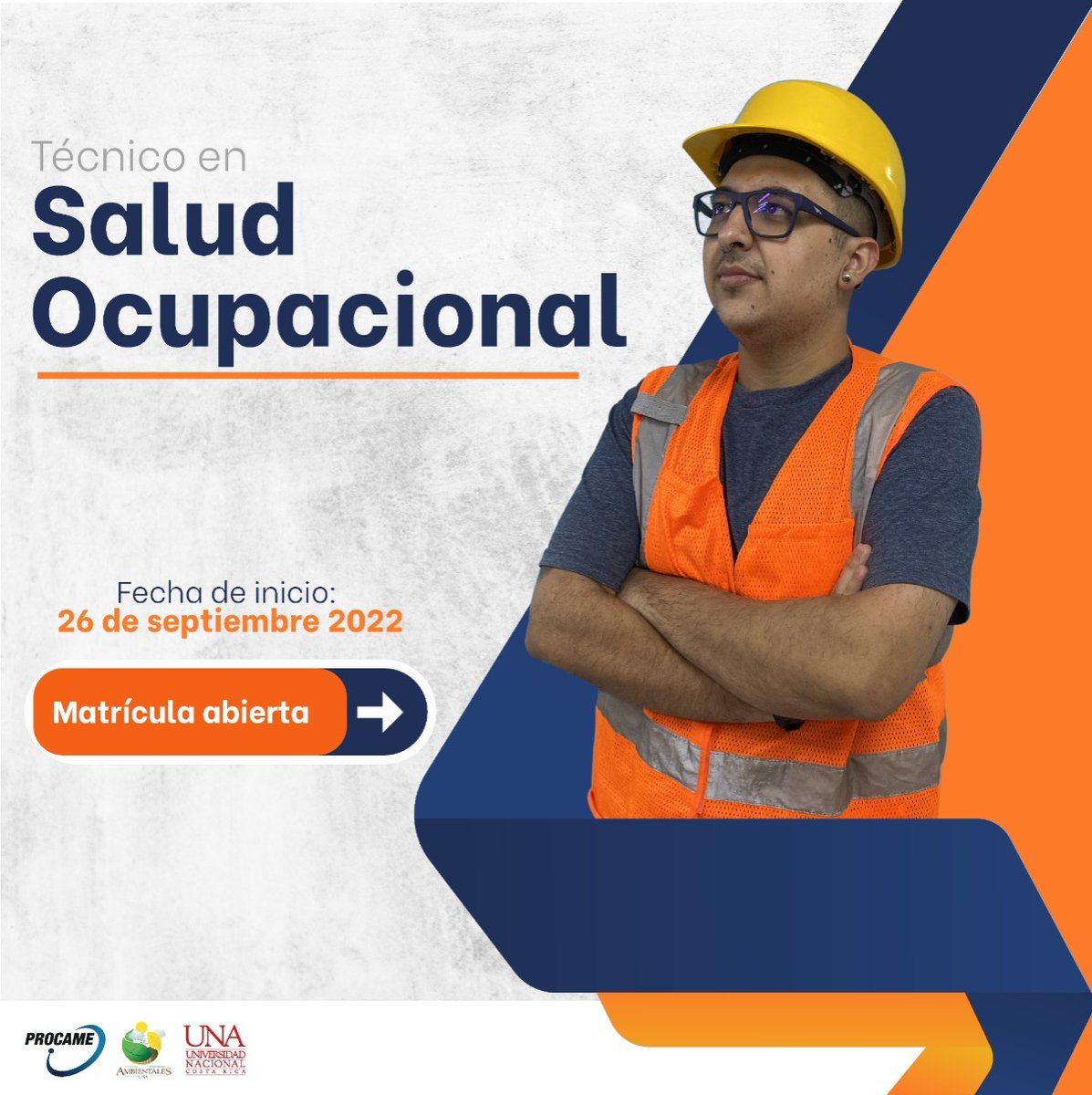 PROCAME_UNA's tweet photo. Matrícula Abierta - Cursos Técnicos 2022-2023

Consulta por nuestras exoneraciones especiales del mes de septiembre

Más información, contáctanos al WhatsApp 8443-2877 o al correo electrónico procame@una.cr

#educación #exoneraciones #capacitaciones #ambiente #metrología #calidad https://t.co/do30KRdhmz