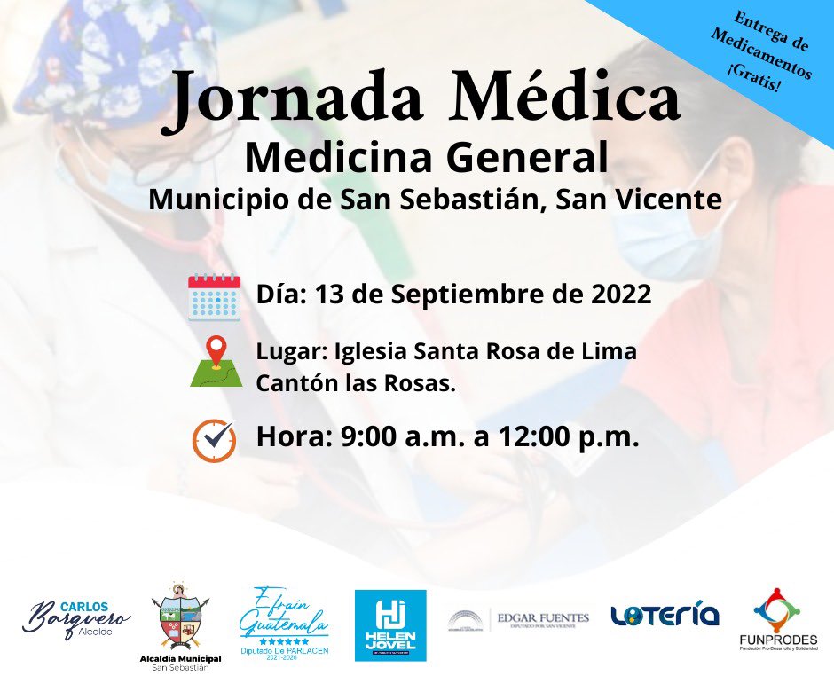 sansebadera's tweet photo. Jornada Médica, acercando los servicios básicos de salud a la población bataneca… https://t.co/OdouV4KwQZ