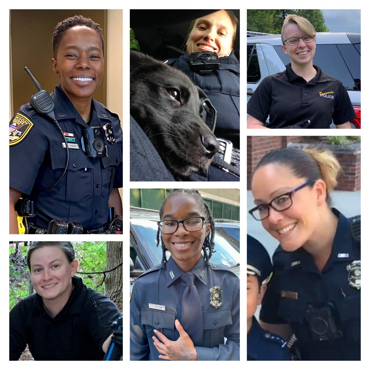 DunwoodyPolice's tweet image. Happy National Police Women’s Day to all of the dedicated women in law enforcement! Today we celebrate the female officers who serve the City of Dunwoody with honor! #NationalPoliceWomensDay (AS)