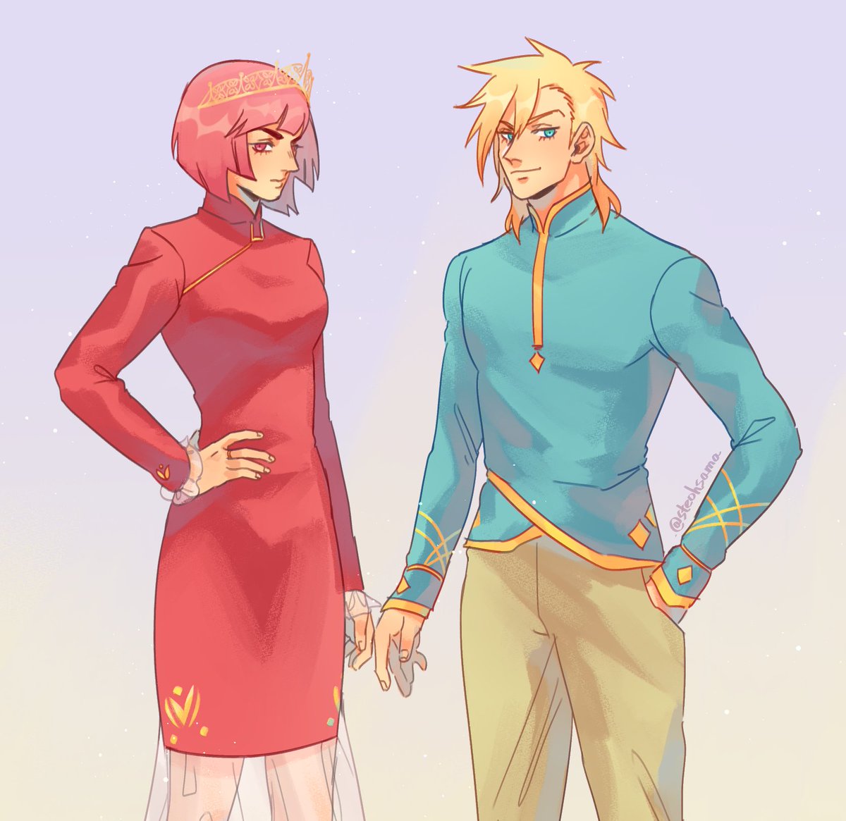 2020 dinopants ➡️ 2022 loidyor
my royalty AU design ability glowed up 👑✨ https://t.co/Dpd7pImTVQ