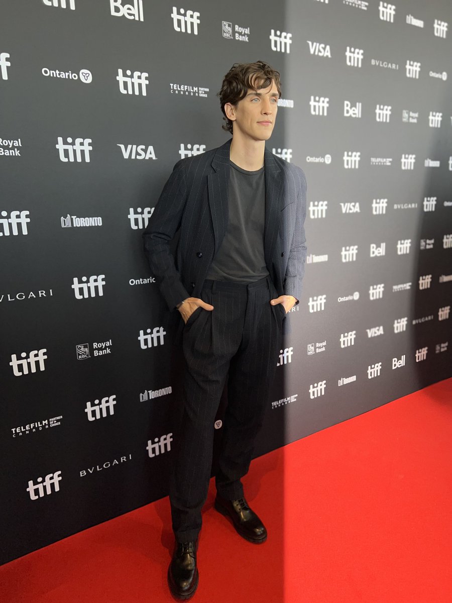 SonyPictures's tweet photo. .@nargrove has arrived to the World Premiere of #DevotionMovie at #TIFF22. @DevotionMovie https://t.co/lXkd388Sbc