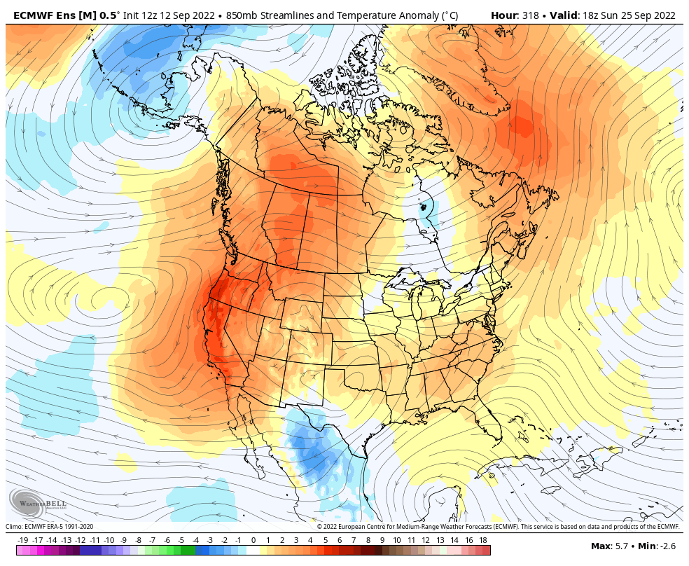realwxforecast's tweet image. Another heat wave is poised to strike the West Coast at the end of the Month. More details as to how strong/weak the heat wave will be, won't be known until later this weekend. Enjoy the cooler weather in the meantime for the next 7 to 10 days, but this is something to watch!!