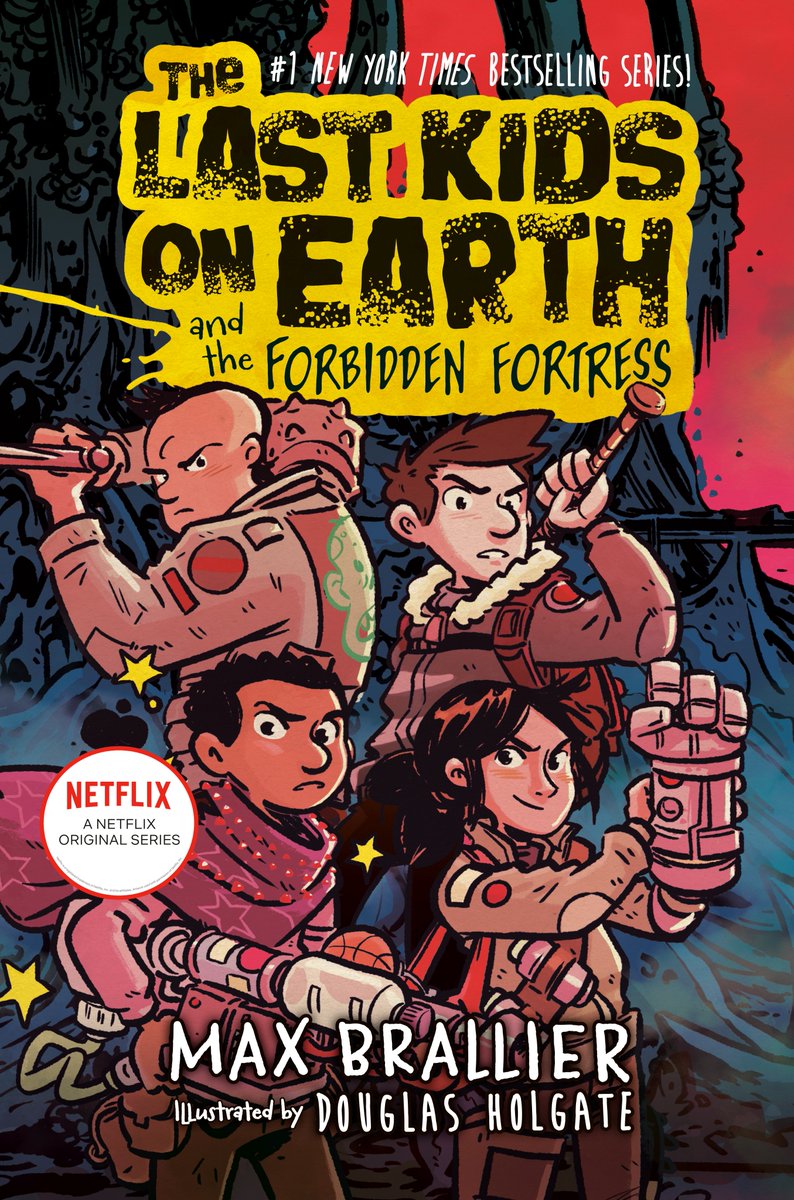 The latest book in the @lastkidsonearth series is here! The Last Kids are happily reunited—but quickly faced with a monstrous new mission. Happy #BookBirthday to Max Brallier & Douglas Holgate's LAST KIDS ON EARTH AND THE FORBIDDEN FORTRESS.