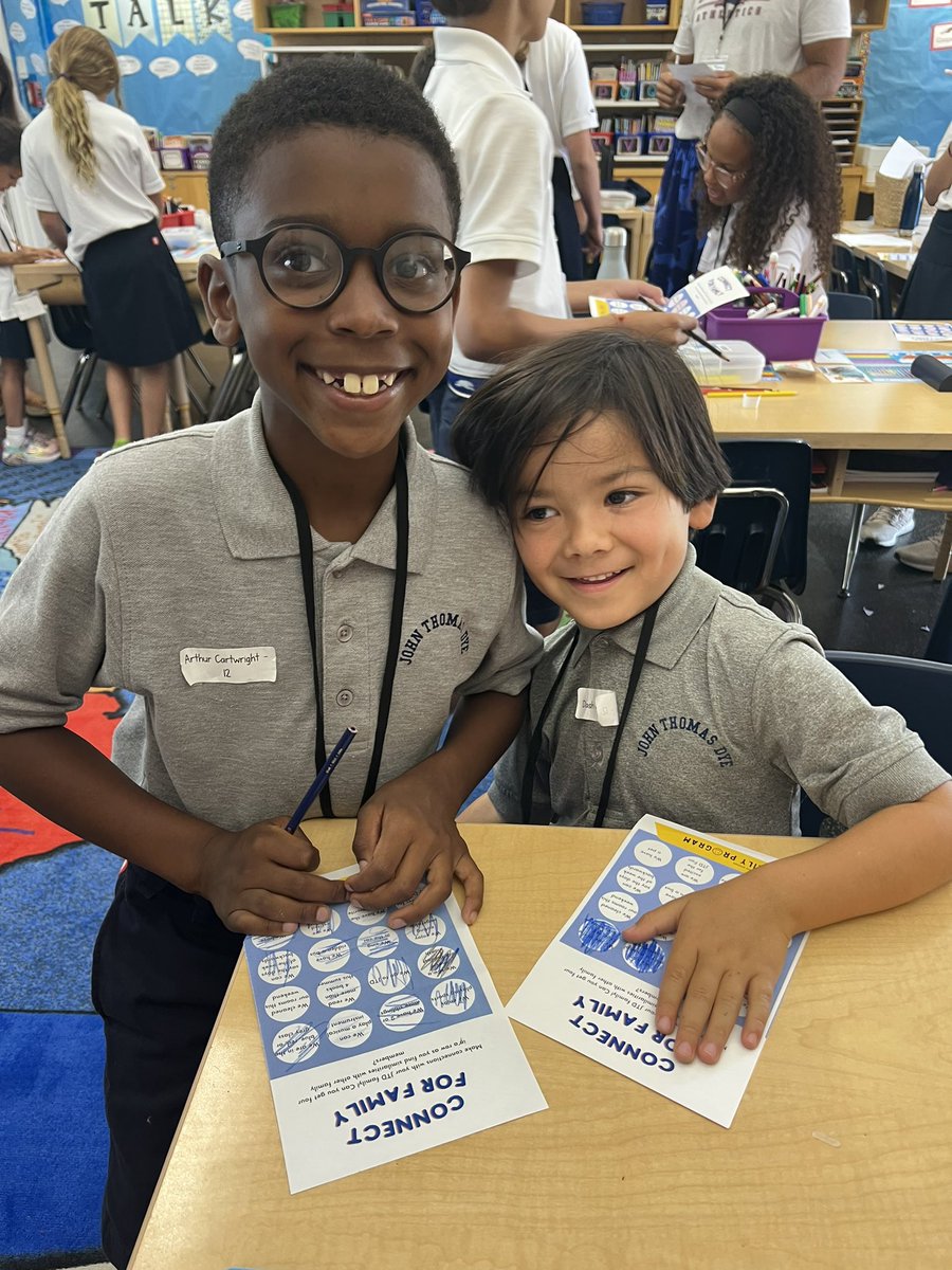 TheMsHelm's tweet photo. First Family Program assembly of the school year! Connect for Friendship @JTDschool https://t.co/bX5dCUhFKP