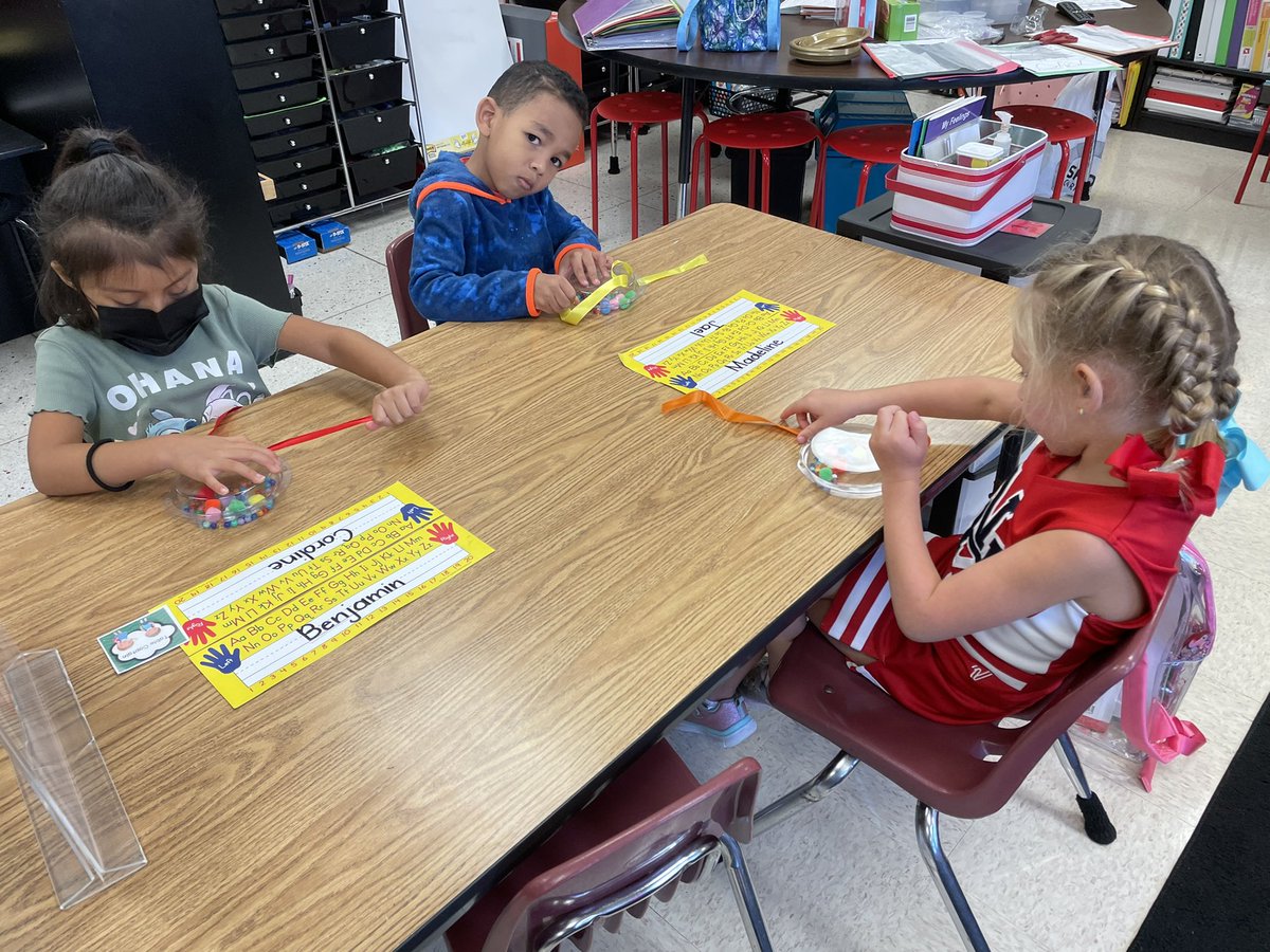 While learning about our senses, we used our sense of  sight, sense of touch and our sense of hearing to make musical instruments! My <a href="/ocreagles/">OCR Elementary</a> #thingsjustgotaLittlemoreinteresting Kinders had such a blast! #connections #music #finemotor #counting #loud 🤣🤣