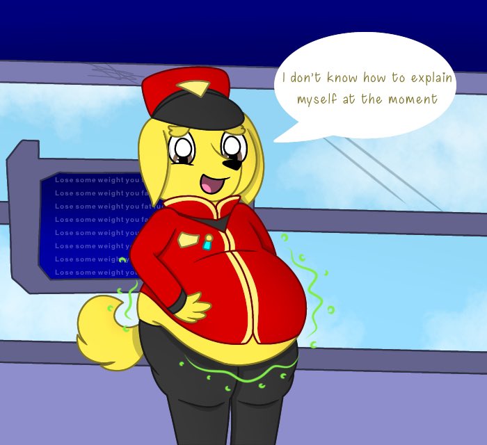 LunaKittyFox's tweet photo. Too many dog biscuits
#starfox #generalpepper #fatfur #chubbyfur #belly #tummy #bloodhound #Nintendo https://t.co/DswTmoRGfv