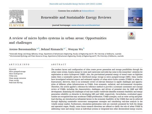 Congratulations to Arezoo Boroomandnia for her first paper from her PhD - doi.org/10.1016/j.rser…