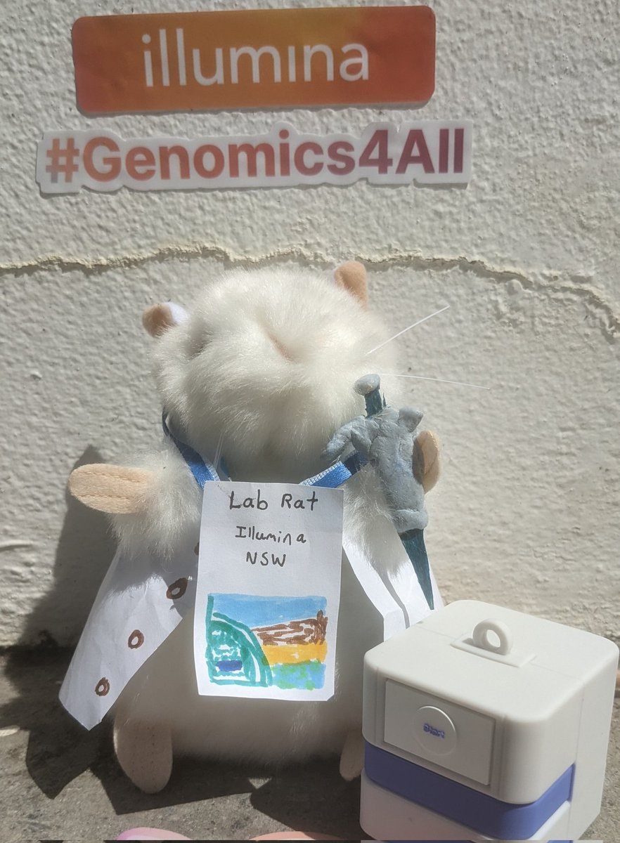 ADJohnston85's tweet photo. Introducing the latest in Illumina automation technology. The first genetically modified laboratory assistant. 10,000x smarter than the average rat and capable of performing all Illumina NGS workflows out of the cage. #AusEpi22 #GMO
#Genomics4All no matter how small. https://t.co/186gPQFBre