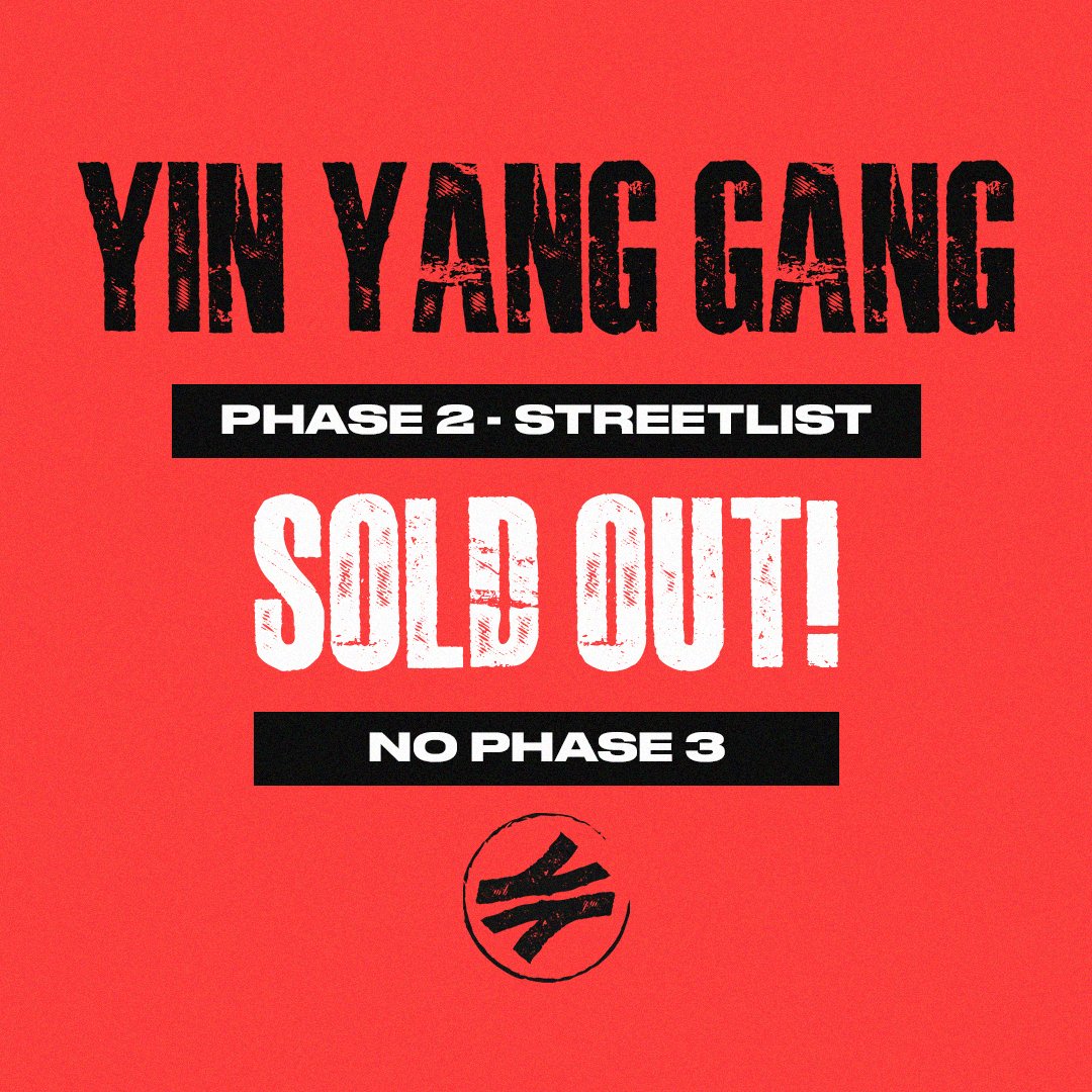 ProjectYinYang's tweet photo. /// OFFICIALLY SOLD OUT ///

The dynamic supply has been officially capped at 9696 total NFTs!

Thank you to everyone who minted and is holding our project, we have a lot more in store for you.  #YY4L☯️ https://t.co/jGvbsCCKGi