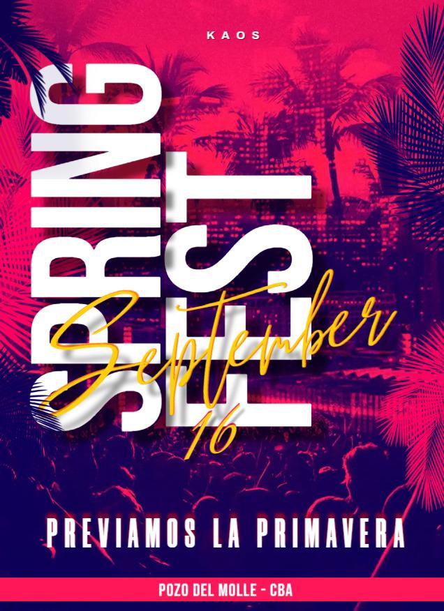 KAOS TE TRAE UNA NOCHE INOLVIDABLE🤩
AGENDÁ VIERNES 16 💃🍻🌼🌸
#kaos #viernes #previamos #la #primavera #amigos #momentos #noche #inolvidable